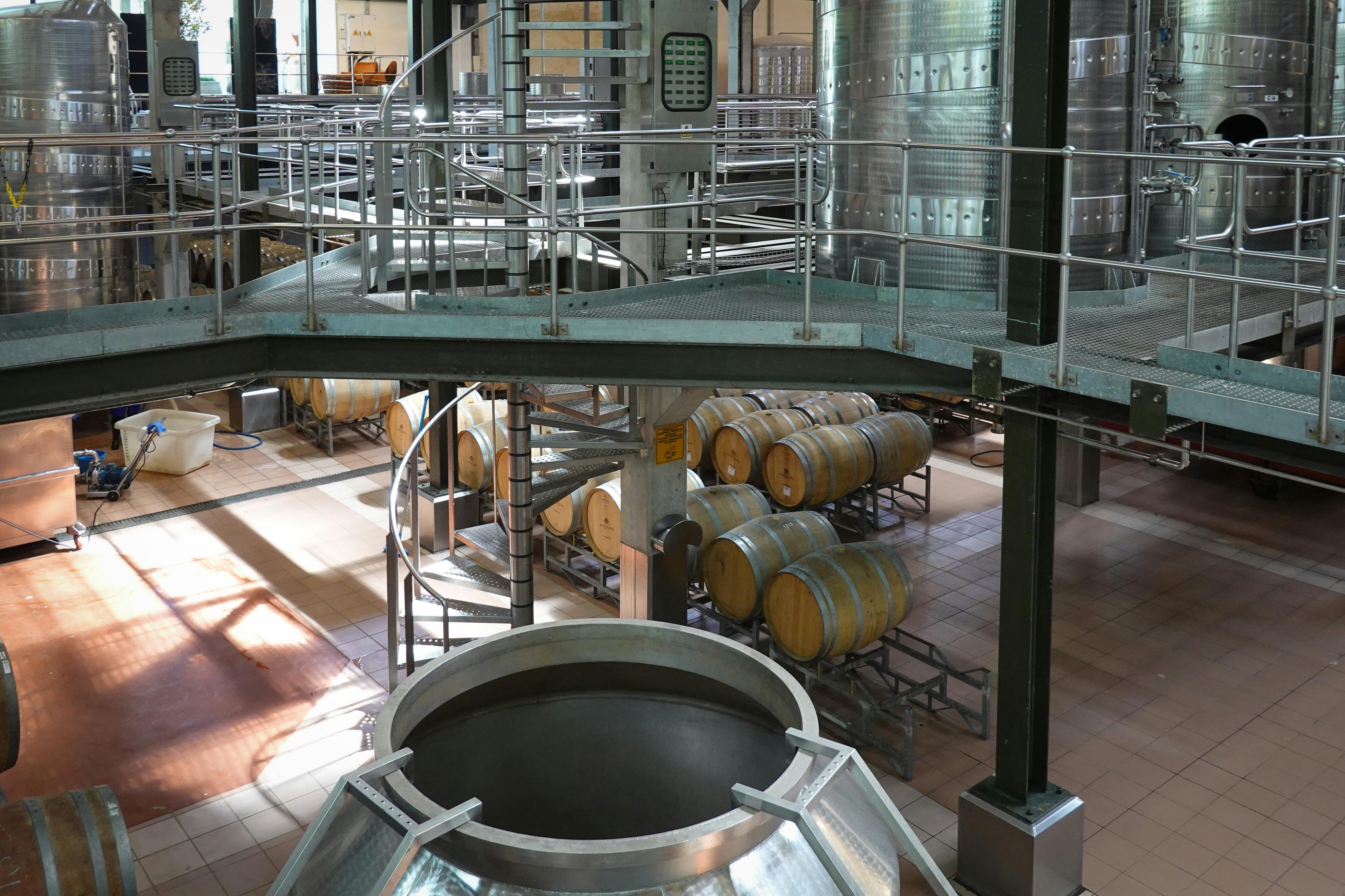 Wine bottling plant